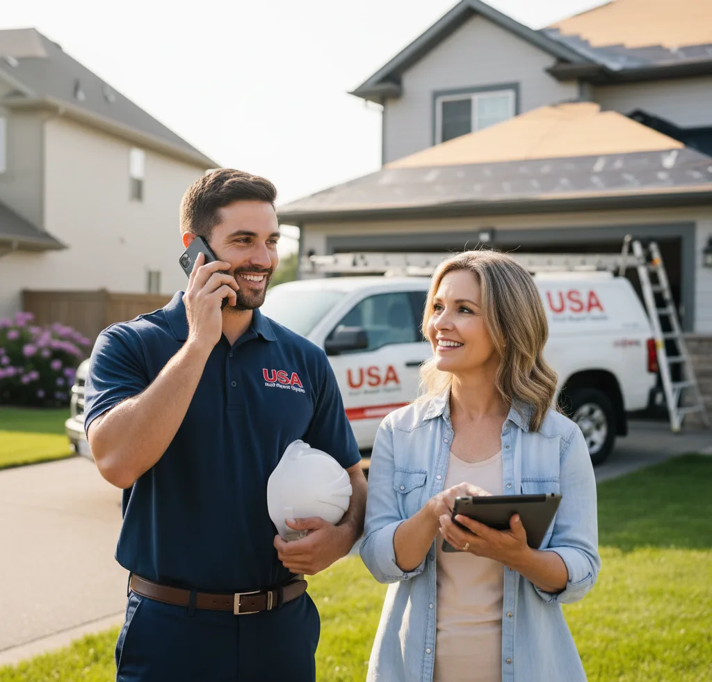 USA Roof Repair Experts customer support in Sussex